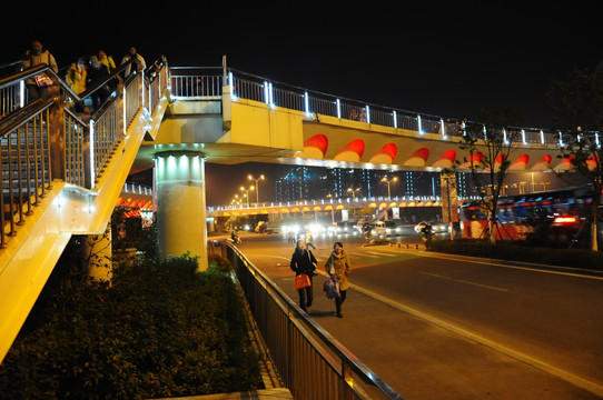 合肥滨湖新区夜景