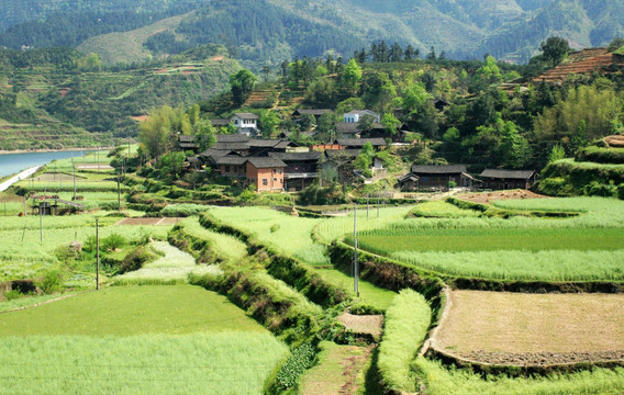 益阳 山区村庄