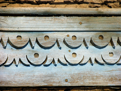 木刻楞装饰板