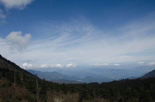 峨眉山风光