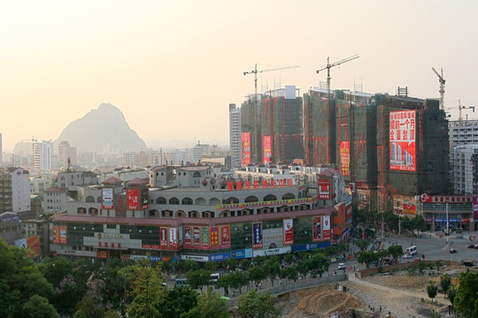 广西柳州市区风光