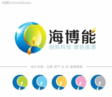 商标 标志 环保行业新能源LOGO