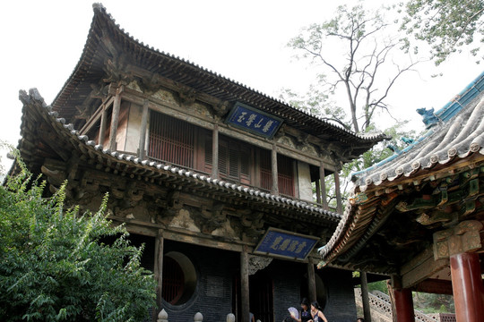 太原晋祠 水母楼