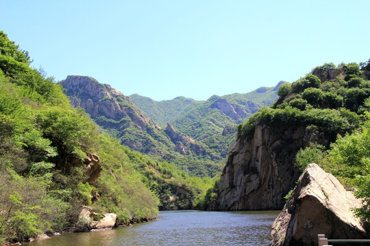 北京怀柔景区  山水