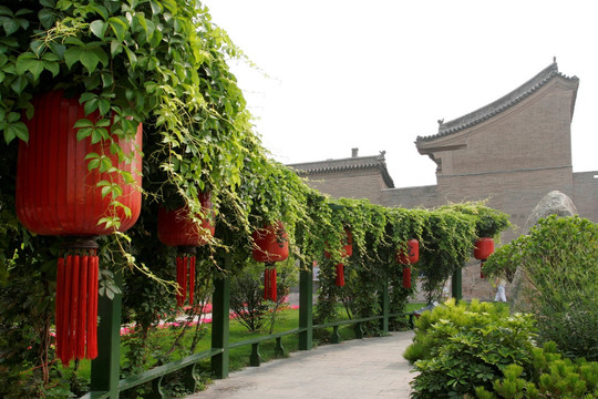 喬家大院 后花園