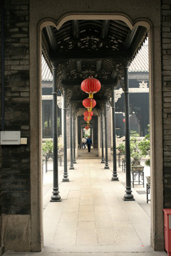 广州市陈家祠 门廊