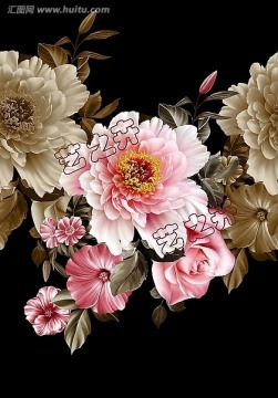 漂亮花卉圖案
