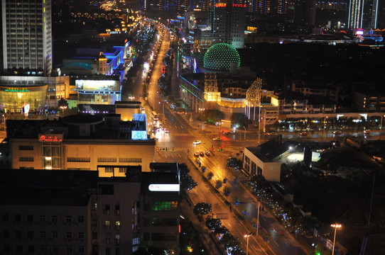 无锡新区夜景