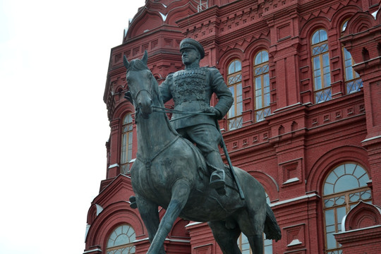 国家历史博物馆朱可夫雕像