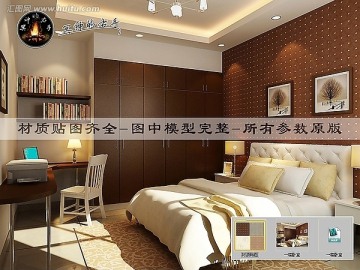 現(xiàn)代風(fēng)格主臥室效果圖