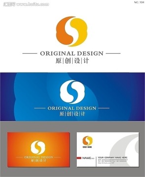 logo 标志设计 S标志