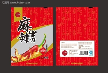 麻辣牛肉包装