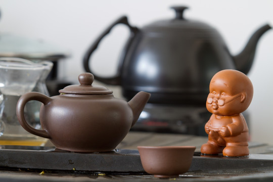 茶宠与茶壶