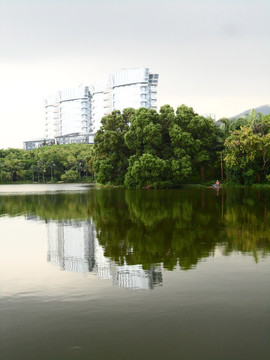 湖畔建筑（非高清）