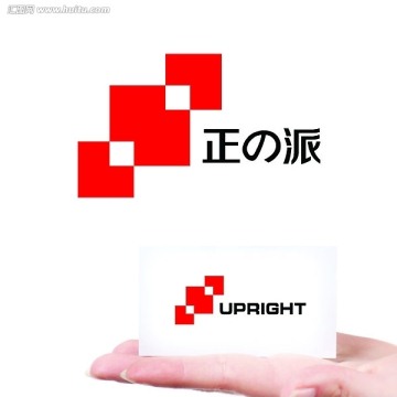 商標(biāo) 標(biāo)志 現(xiàn)代科技 正の派logo