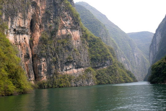 长江三峡 神农溪古栈道