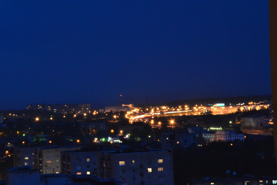 弗拉基米尔市夜景