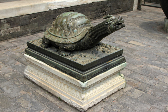 故宫 铜乌龟