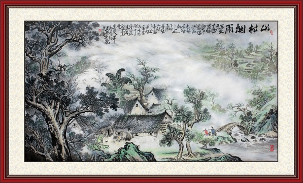 青綠山水畫(huà)