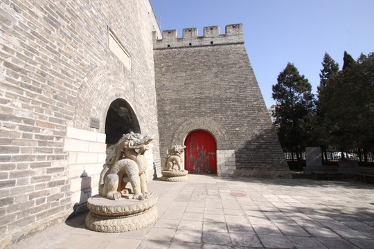 北京古天象台狮子