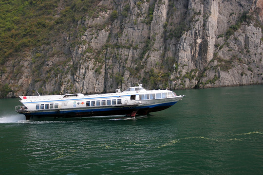 长江三峡 水翼船