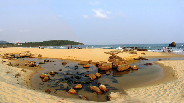 海南岛沙滩风光