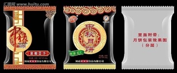 月饼包装设计（展开图）