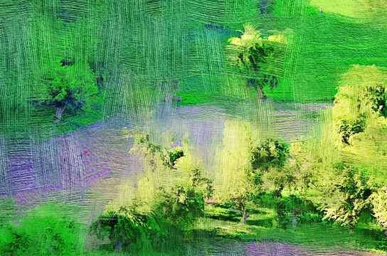 油畫