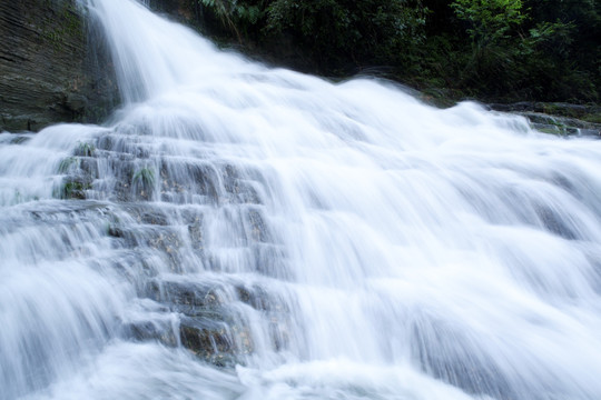 瀑布 高山流水