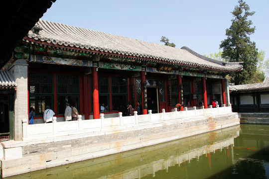 北京 北海公园镜清斋