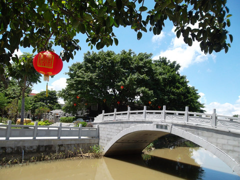 番禺东涌水乡景点