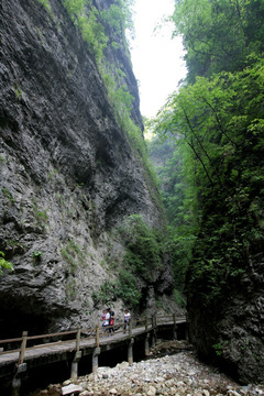 陕西商南金丝峡大峡谷