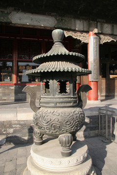 北京故宫翊坤宫 铜炉