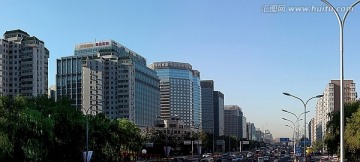 北京西城金融街高清全景大图