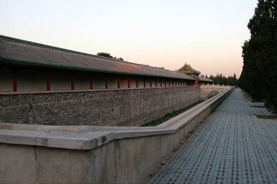 北京天坛斋宫 护城河