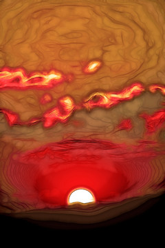 夕陽