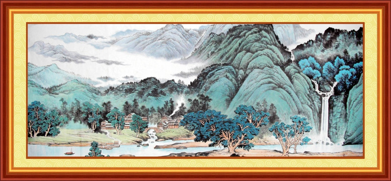 山水画 青绿山水