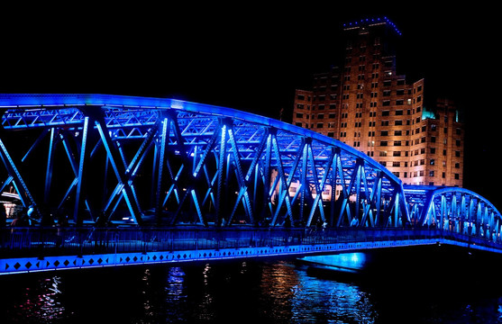 建筑摄影 上海外滩 桥