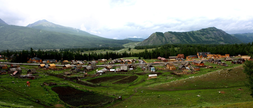 喀纳斯村庄