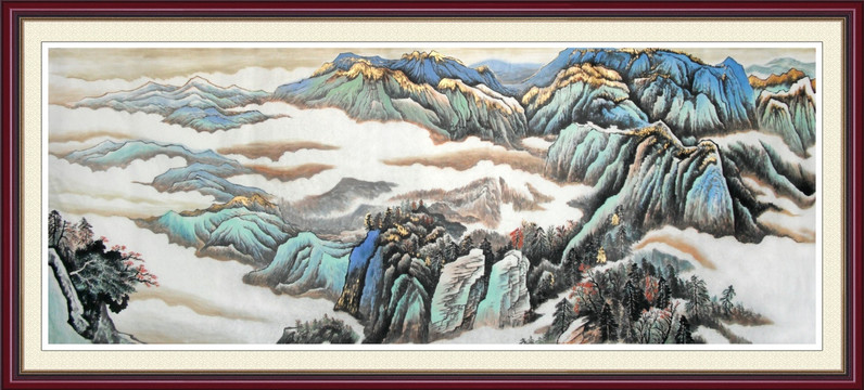 山水画 青绿山水