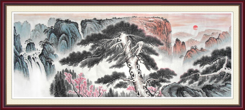 國畫山水