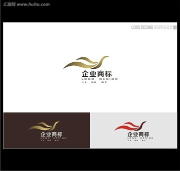 标志设计 LOGO设计 凤凰标志