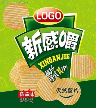 署片 膨化 饼干 署片包装