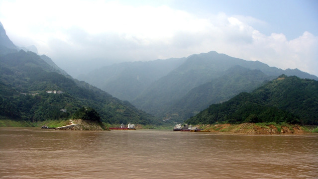 西陵峡风光