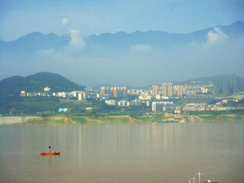 平湖风光