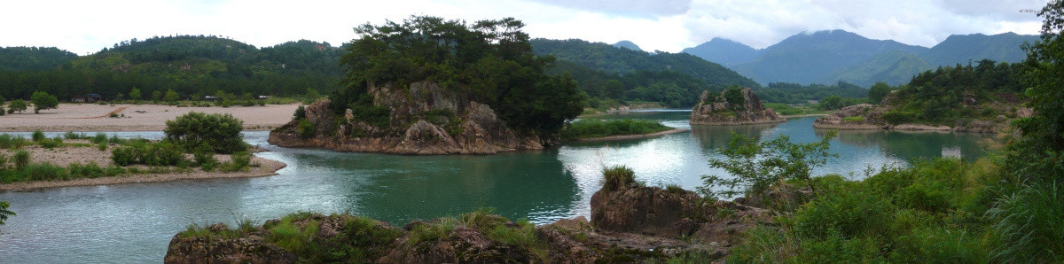 楠江溪风景