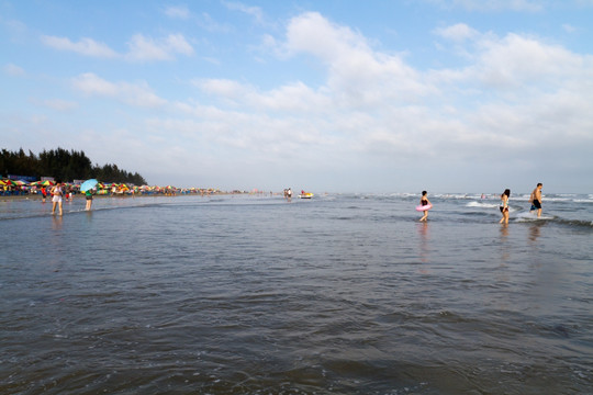 防城港 白浪滩风光