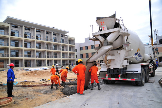 住宅建筑 楼房施工