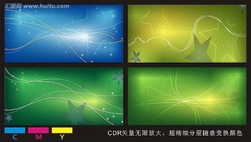 炫麗背景