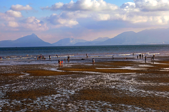 漳港海滩风光